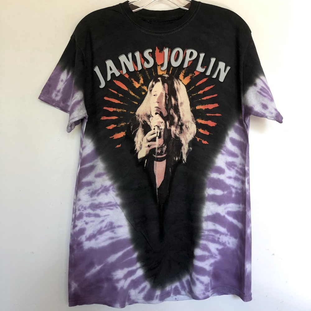 Janis Joplin Tie Dye T Shirt